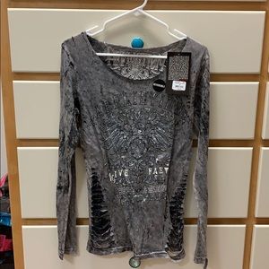 Affliction Long sleeve~ size M